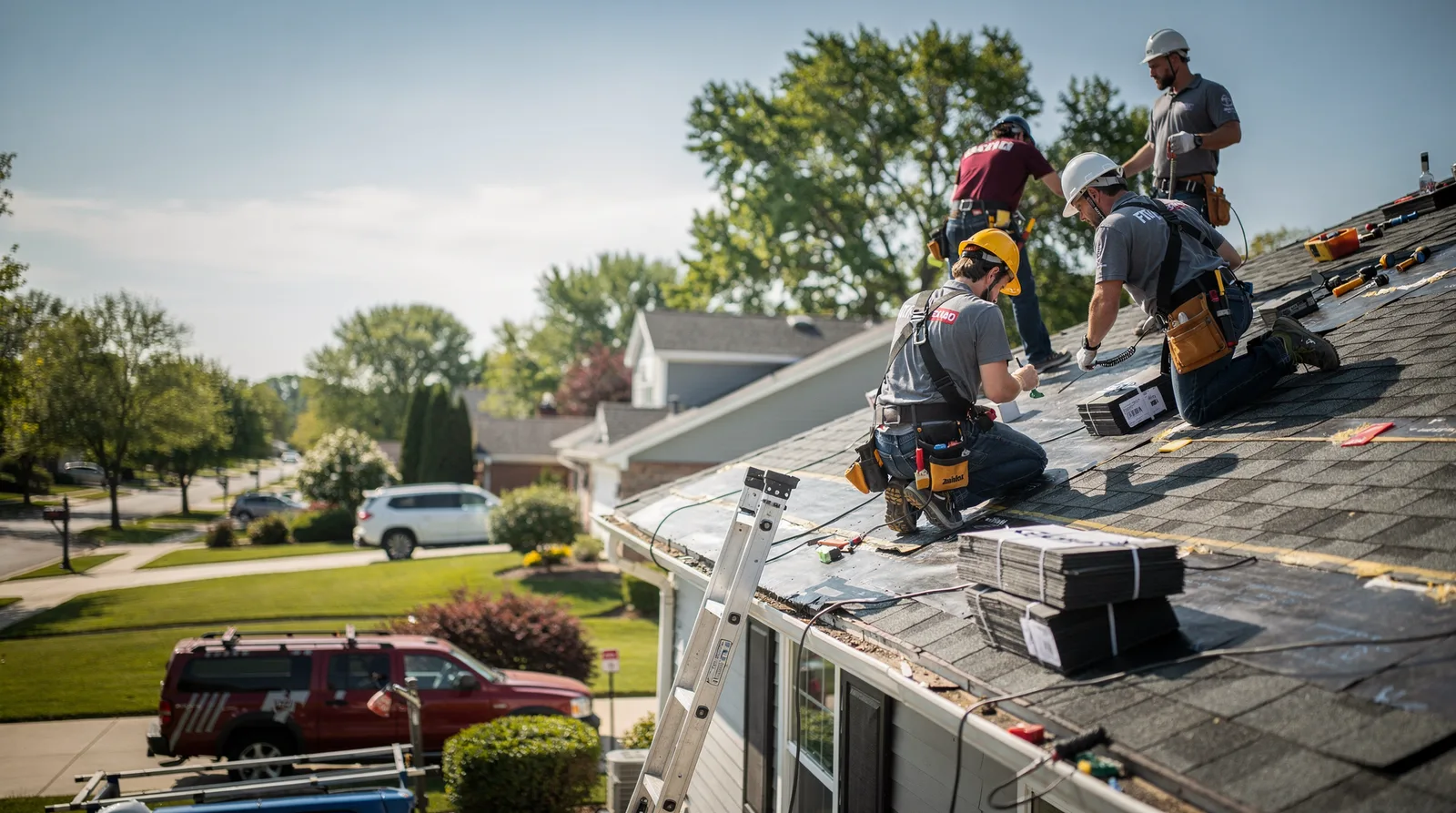 Roof Repair in Waterloo, IL around you